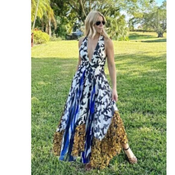 ZARA LIMITED EDITION FLORAL PRINTED DRESS size small - Picture 6 of 16